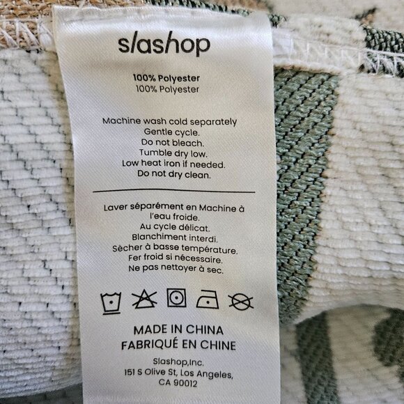 Slashop Chyrusanthemum 71" x 165" Pet Friendly Sofa Cover Floral Harmony - Picture 9 of 10